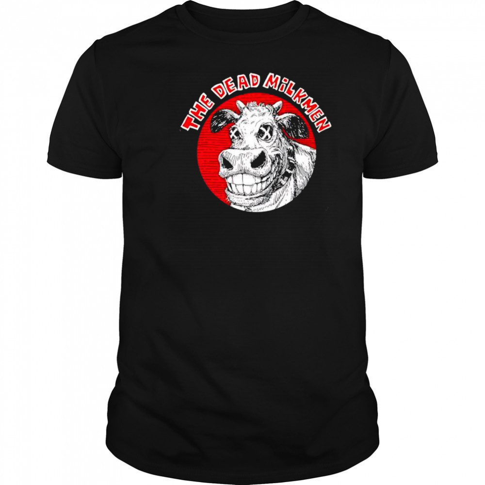 The Dead Milkmen logo retro shirt