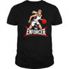 The Enforcer Bold Blonde Basketball Graphic shirt