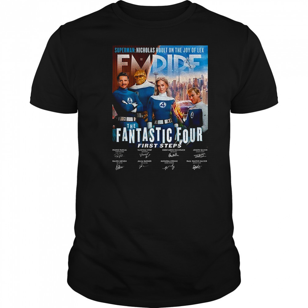 The Fantastic Four First Steps Superman nicholas hoult on the joy of lex signatures shirt