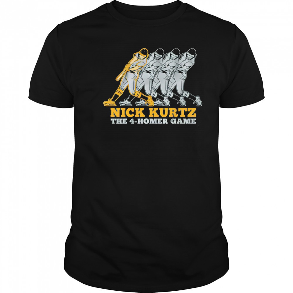 The Four-Homer Game Nick Kurtz shirt