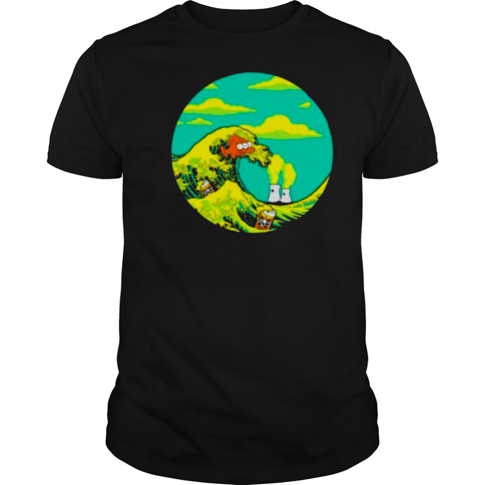 The Great Wave Off Springfield shirt
