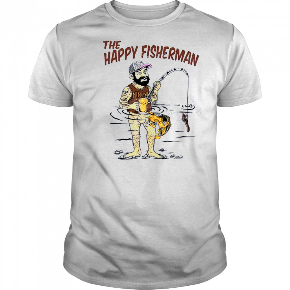 The Happy Fisherman vintage shirt
