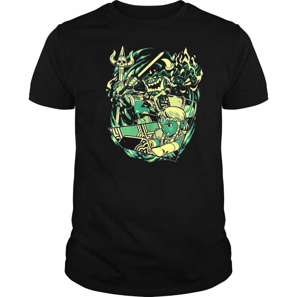 The Legend of Zelda The Hero of Time when calamity once again haunts the land only a legendary shirt
