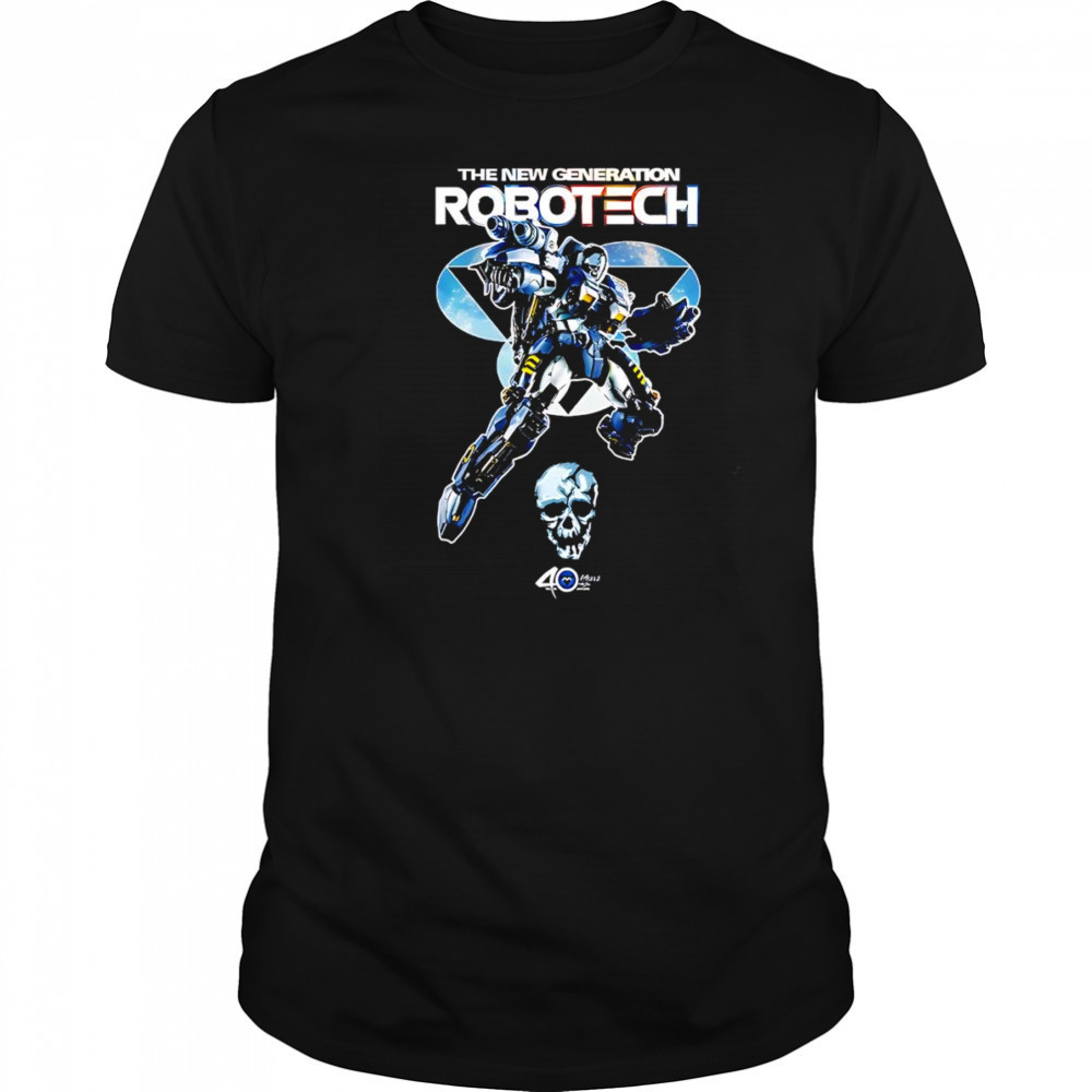 The New Generation 40th Anniversary Skull Skull Cyclone shirt