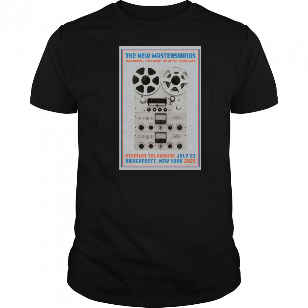The New Mastersounds 7,23,2025 Poster Amagansett NY T-Shirt
