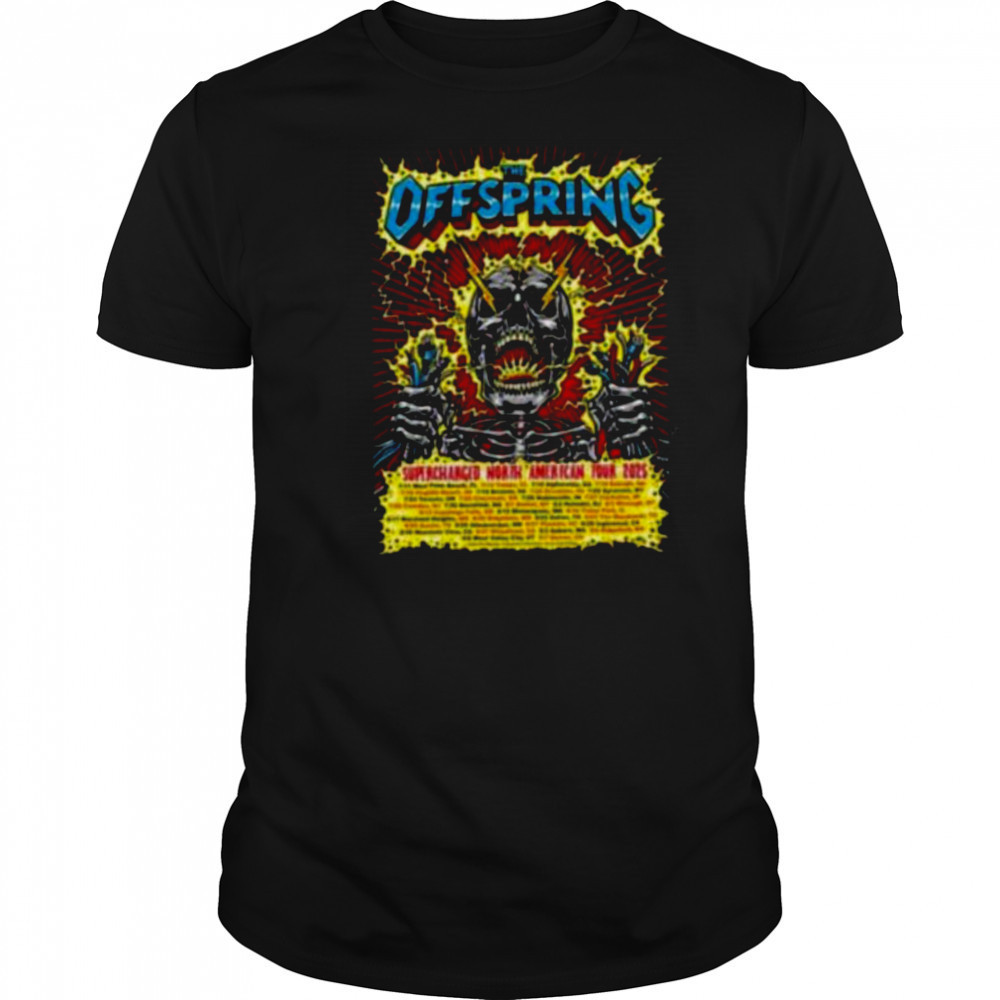 The Offspring Supercharged North American Tour 2025 Shirt