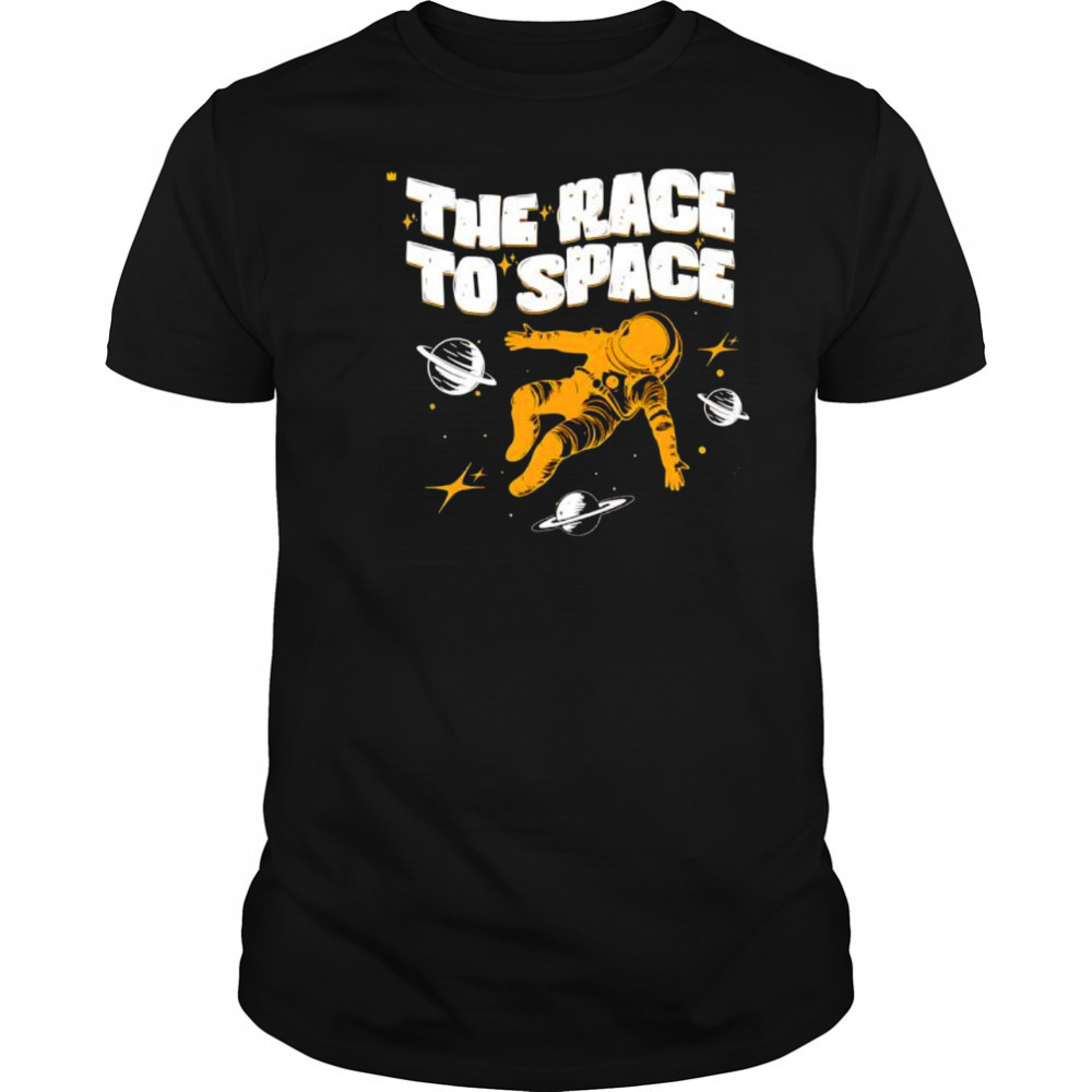 The Race To Space Astronaut shirt