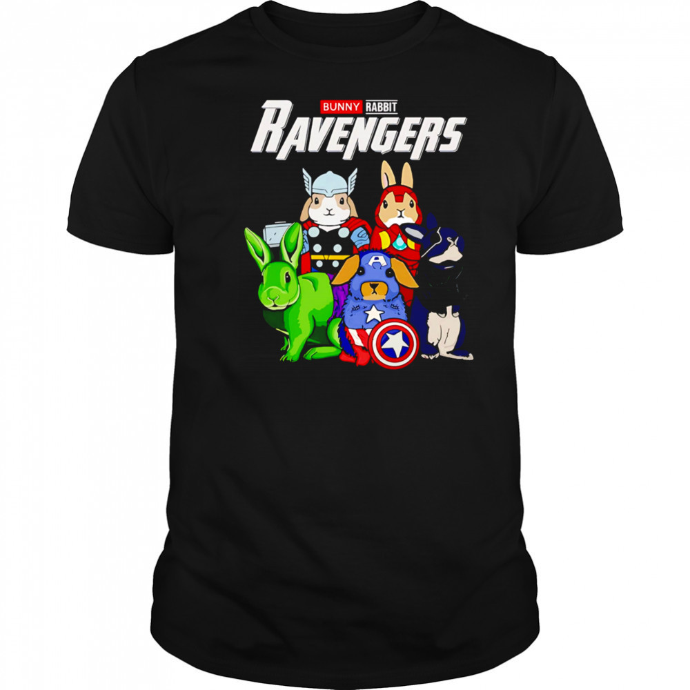 The Ravengers Superheroes Bunny shirt