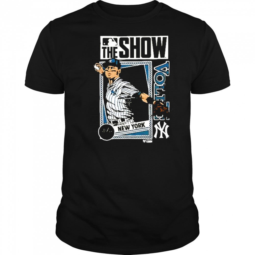 The Show Anthony Volpe New York Yankees MLB Baseball cartoon shirt