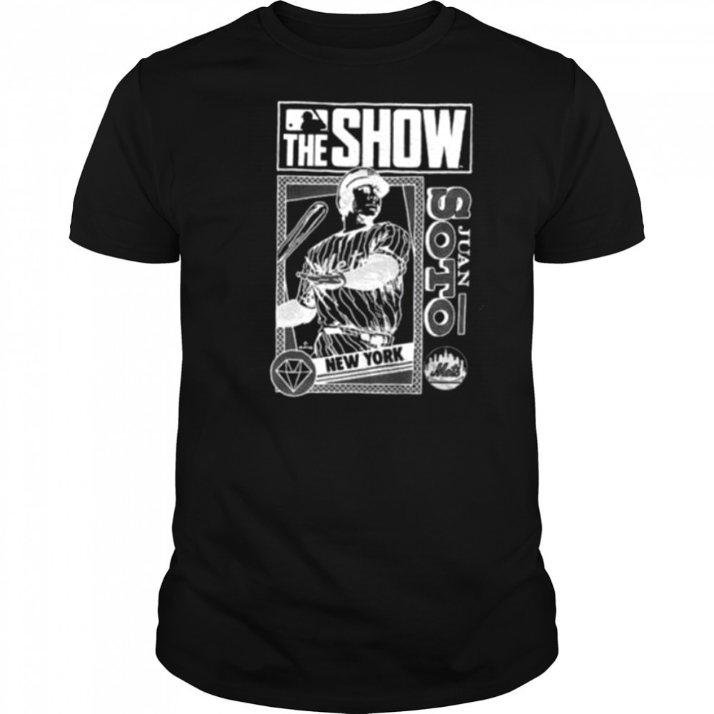 The Show Juan Soto New York Mets MLB Baseball cartoon shirt