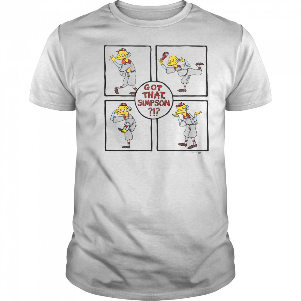 The Simpsons Mr. Burns Got That Simpson T-Shirt