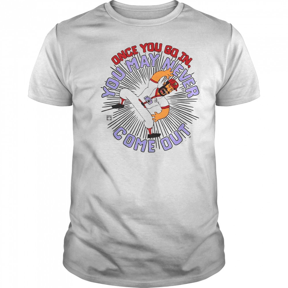 The Simpsons Ozzie Smith You May Never Come Out T-Shirt