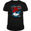 The Smurfs Chrome and Lightning Papa Smurf Retro Cartoon Shirt