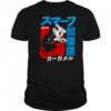The Smurfs Gargamel Kanji Collage Vintage Cartoon Shirt