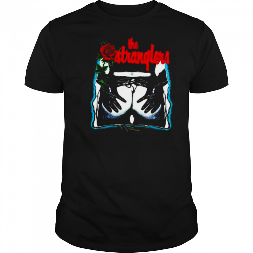 The Stranglers rose shirt
