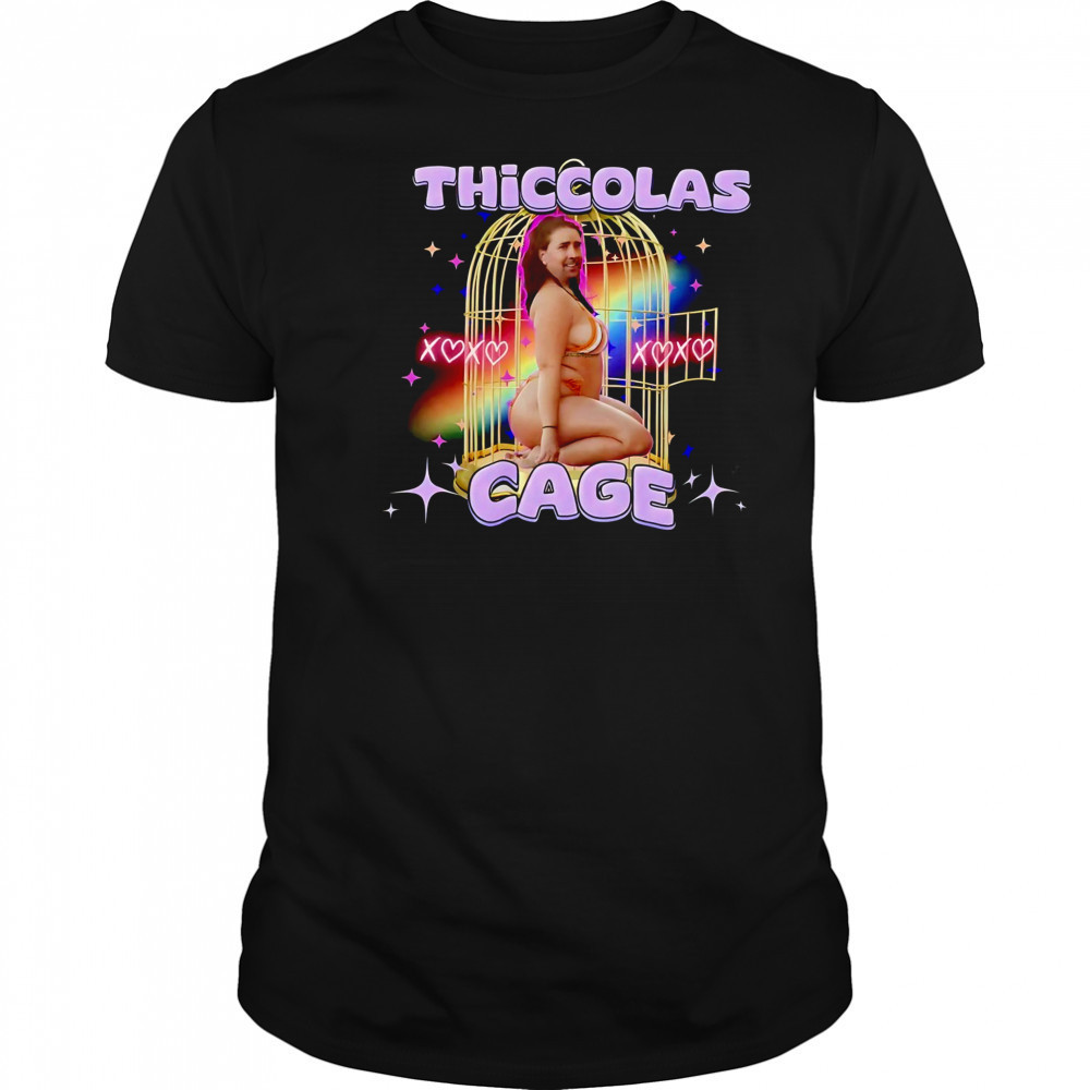 Thiccolas Cage bikini meme shirt