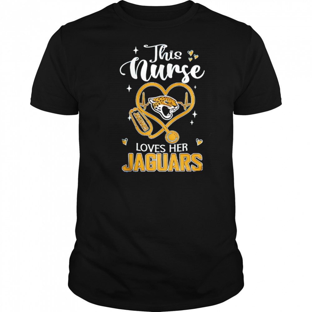 This nurse love her Jacksonville Jaguars shirt