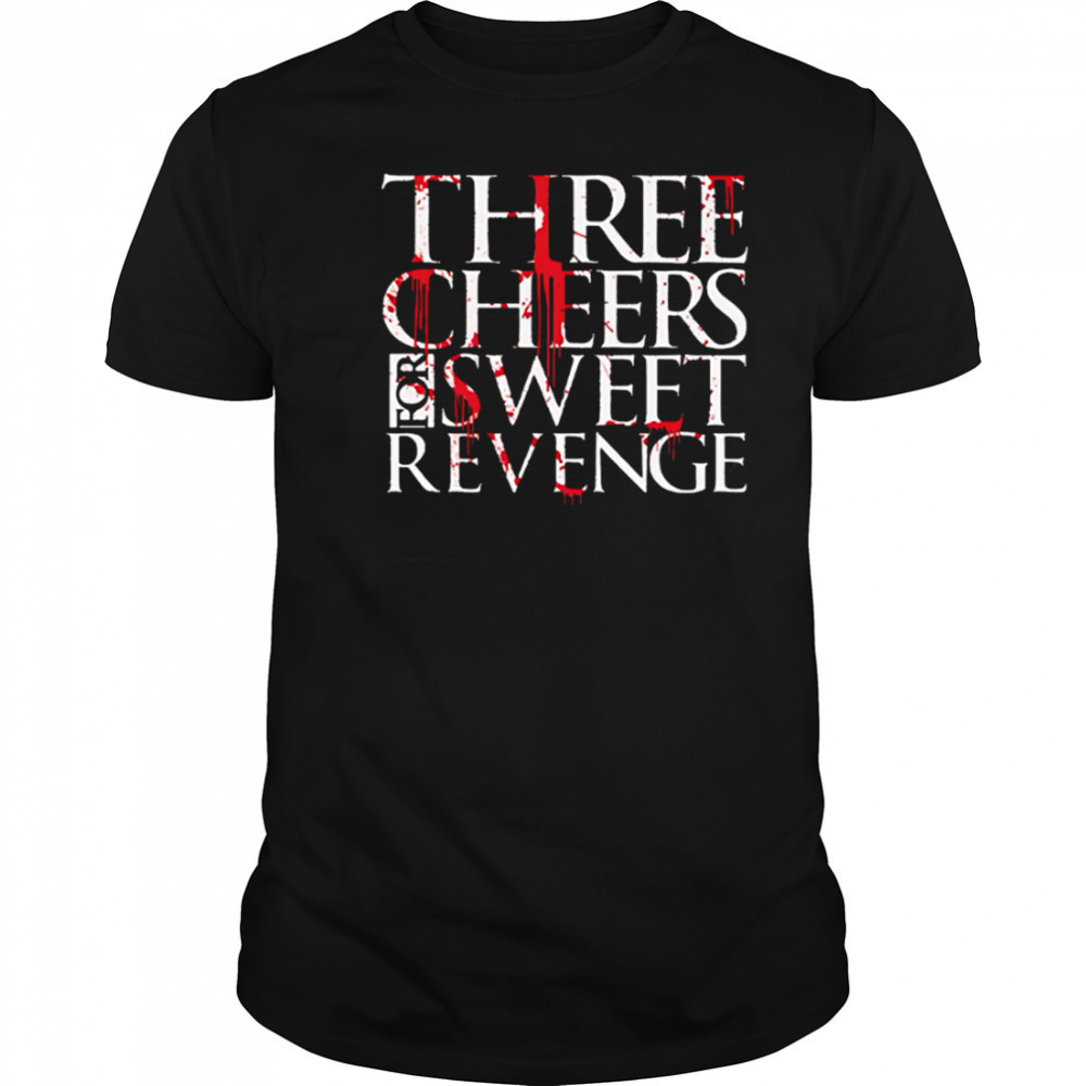 Three Cheers For Sweet Revenge blood stains shirt