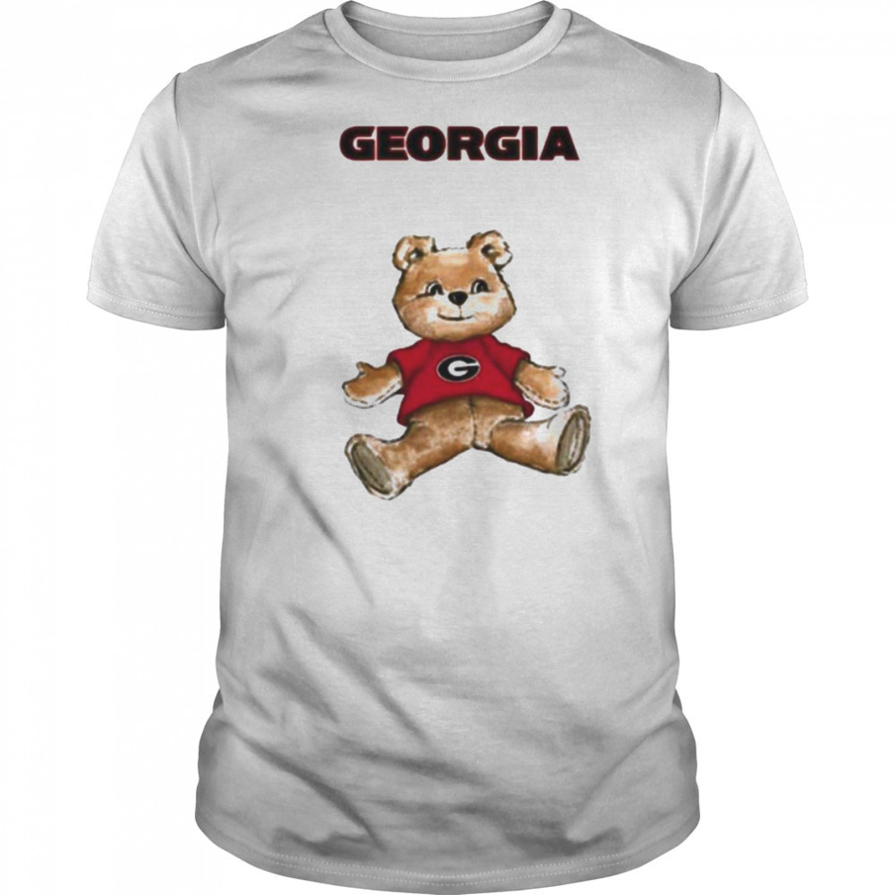 Tiny Turnip Teddy Bear X Georgia Bulldogs T shirt