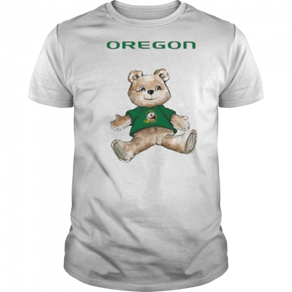 Tiny Turnip Teddy Bear X Oregon Ducks T shirt