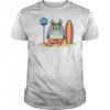 Totoro beach bus stop shirt