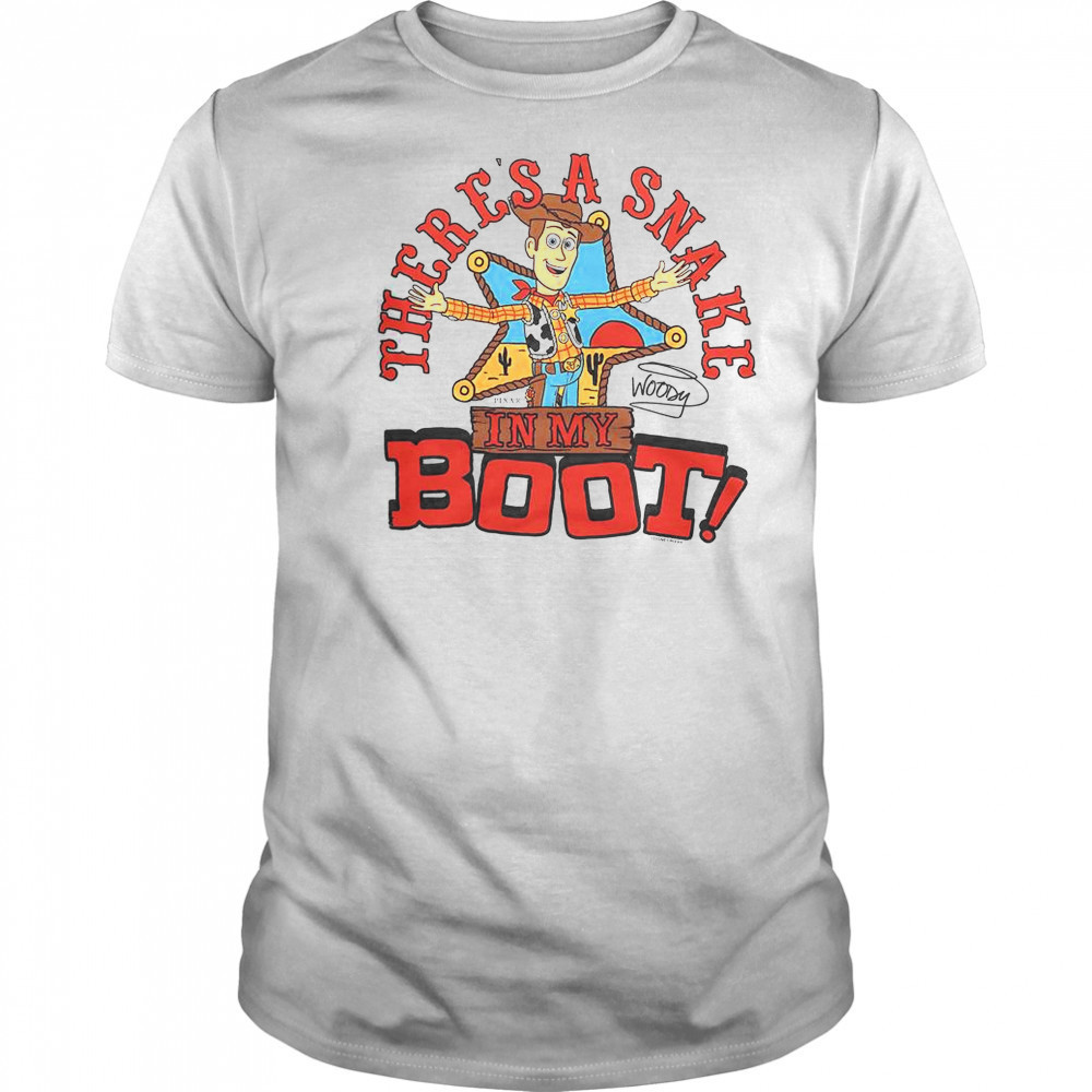 Toy Story Woody There’s A Snake In My Boot T-Shirt