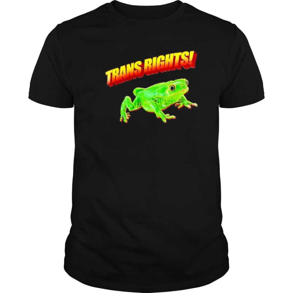 Trans Rights Frog shirt