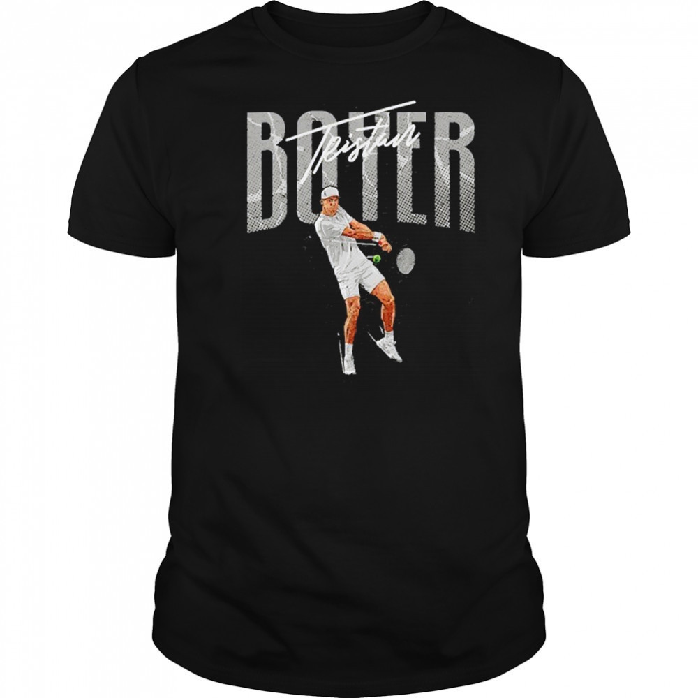 Tristan Boyer player name tennis player shirt