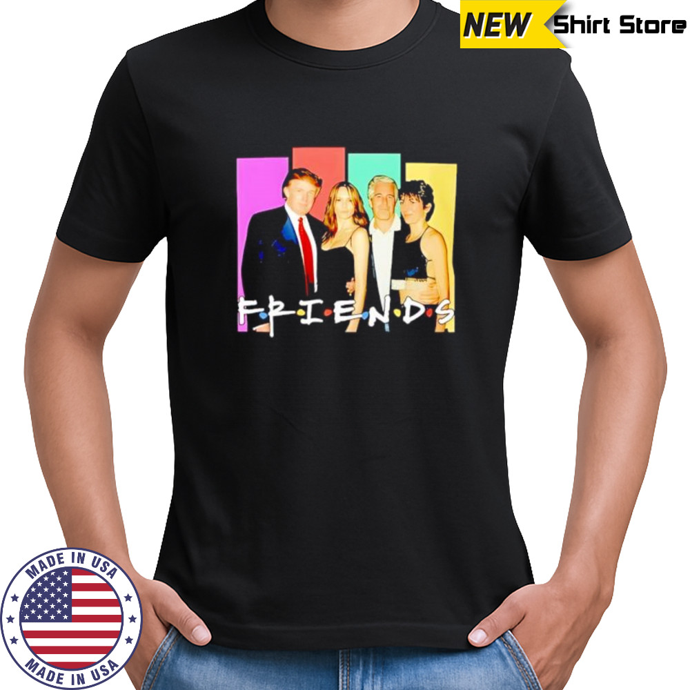 Trump and epstein friends parody shirt