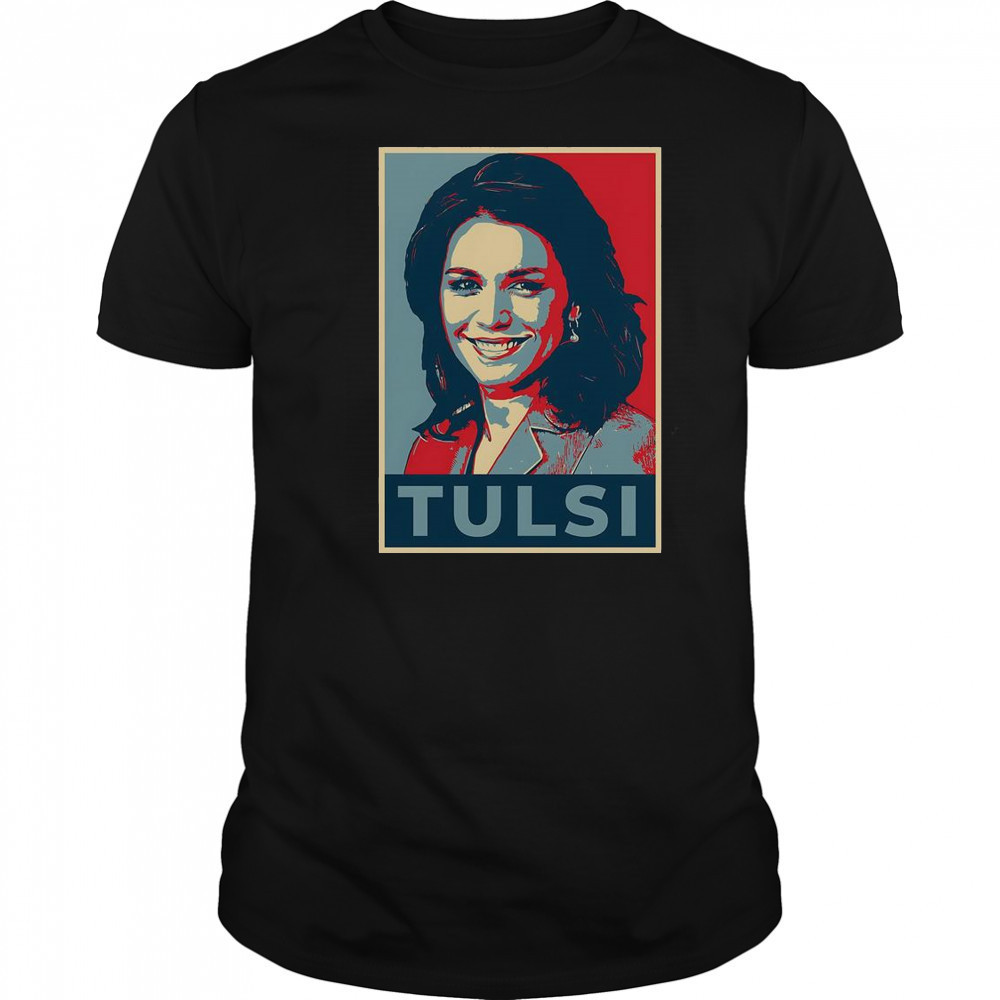 Tulsi Gabbard Portrait Hope T-Shirt