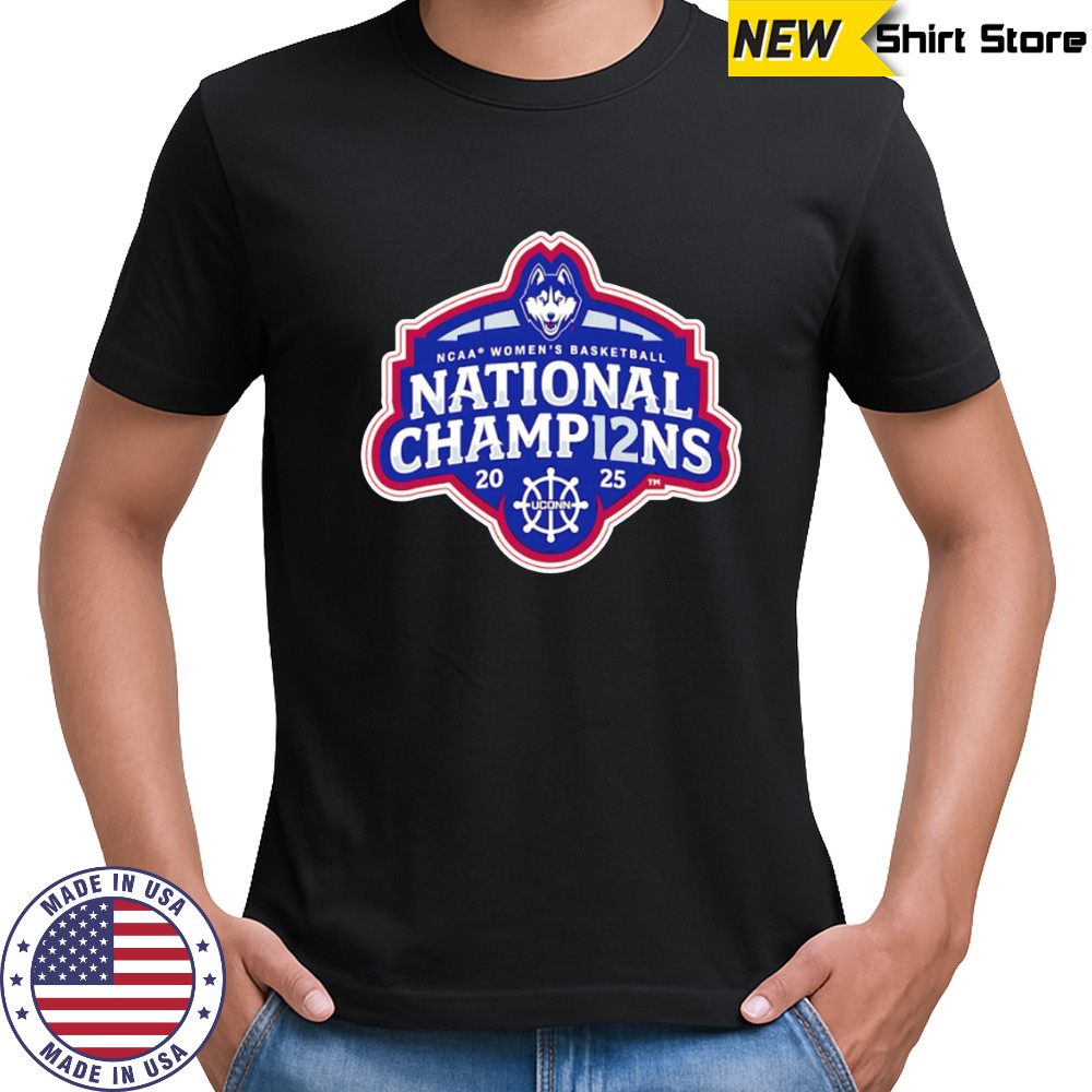 UConn Huskies NCAA Women’s Basketball National Champions 2025 shirt