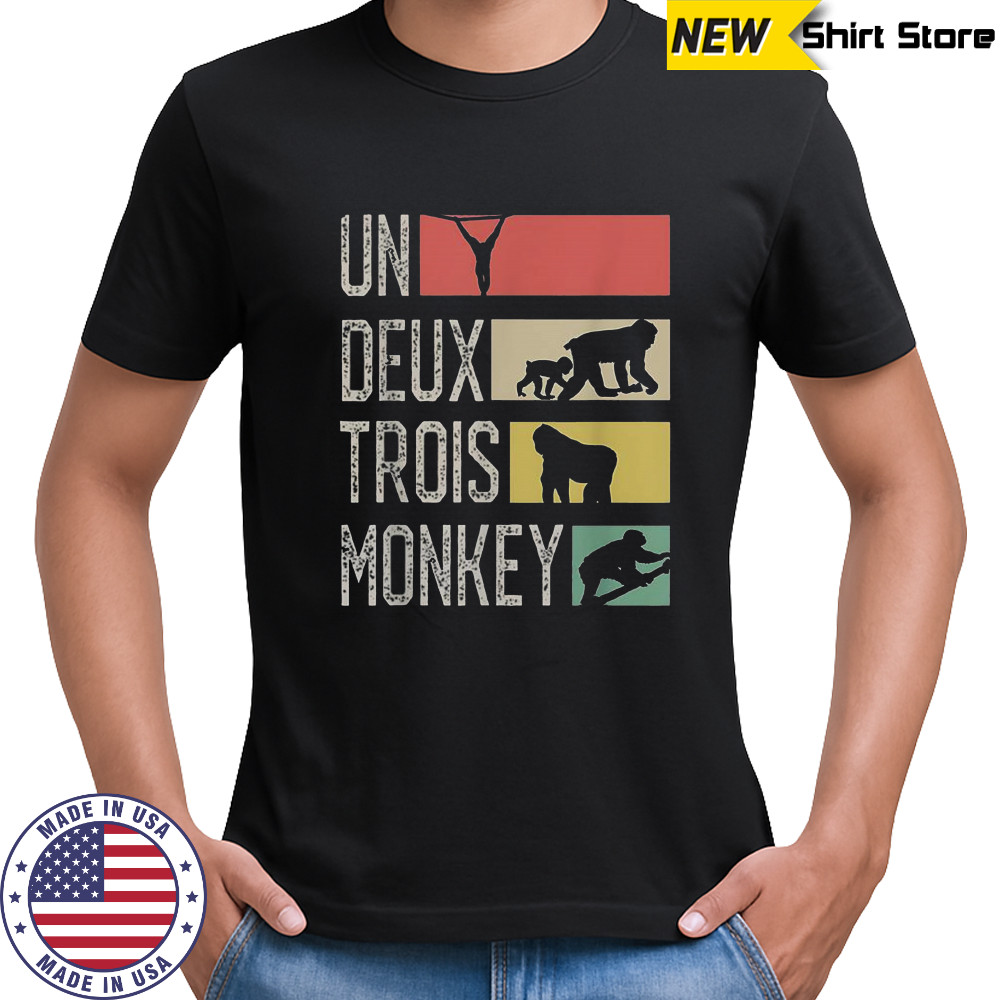Un Deux Trois Monkey T-Shirt