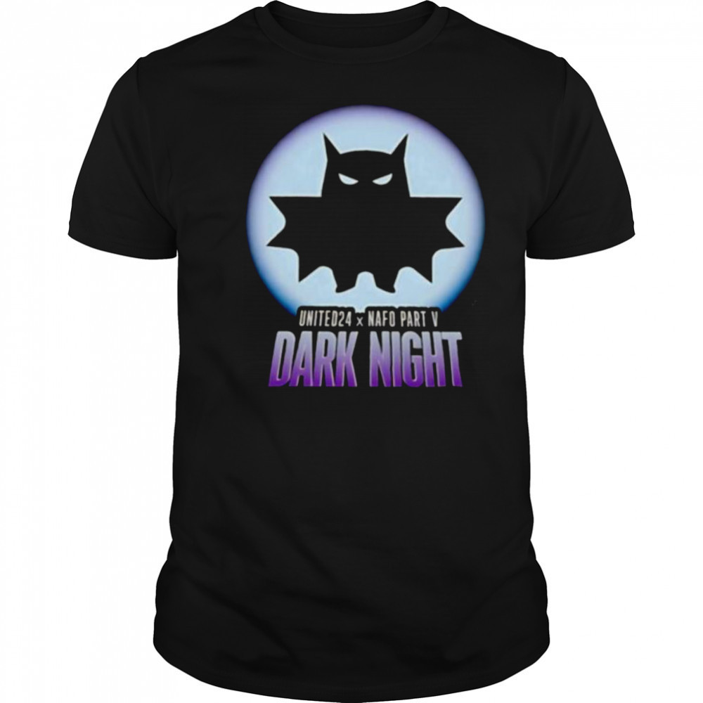 United 24 x Nafo Part V Dark Night shirt