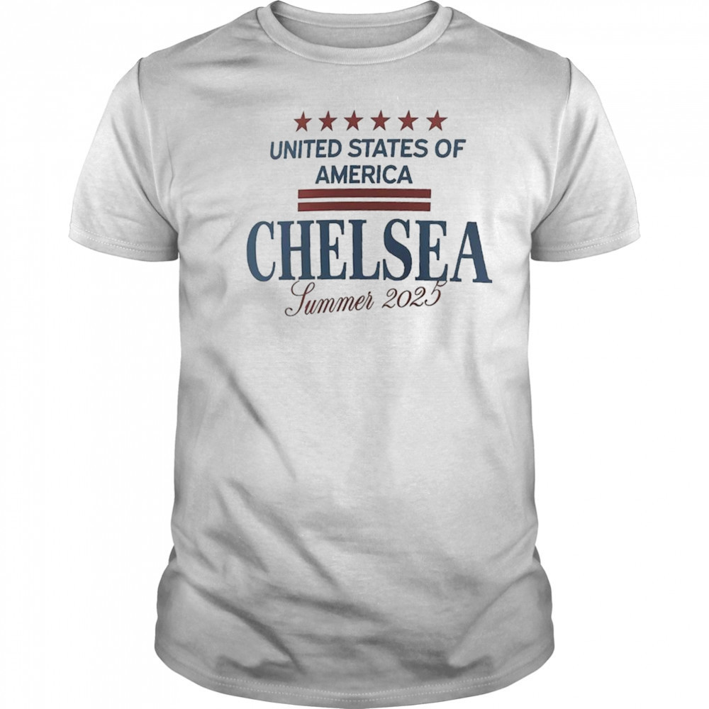 United States Of America Chelsea Club World Cup US Tour Graphic Shirt