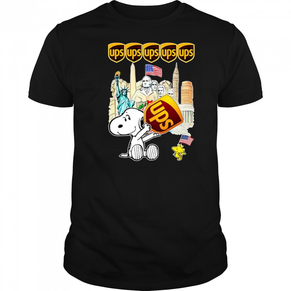 Ups with Snoopy freedom shirt