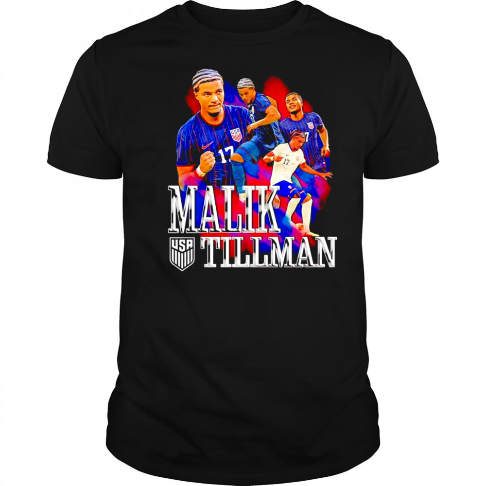 USMNT Malik Tillman graphic shirt