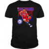 VJ Edgecombe Philadelphia 76ers shattered shirt