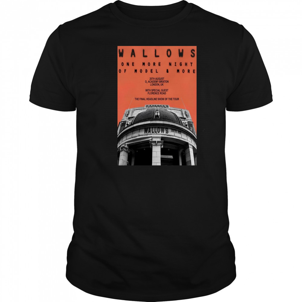 Wallows London August 20 2025 Tour Poster T-Shirt
