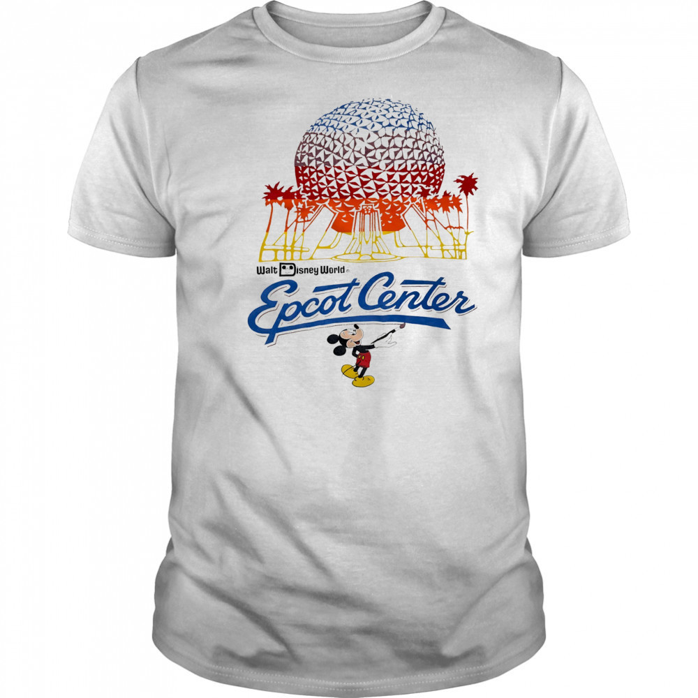 Walt Disney World Shirt Epcot Center Mickey Mouse shirt