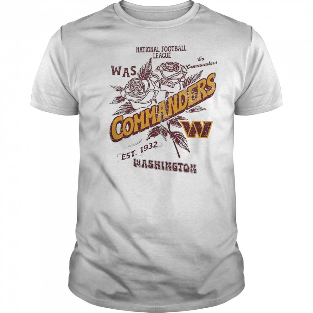 Washington Commanders National Football League WAS go Commanders Stripe Distressed Raglan shirt Washington Commanders National Football League WAS go Commanders Stripe Distressed Raglan shirt