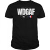 WDGAF Are We Live Los Angeles Baseball T-Shirt
