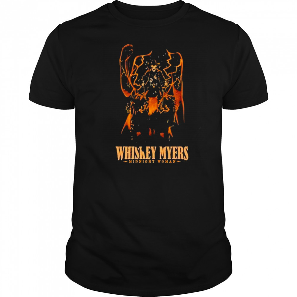 Whiskey myers midnight woman 2025 nashville shirt