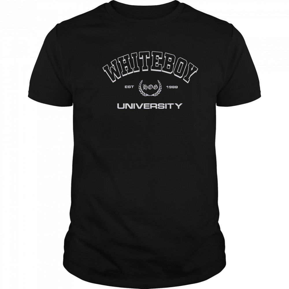Whiteboy University Hang Over Gang Est 1988 T-Shirt
