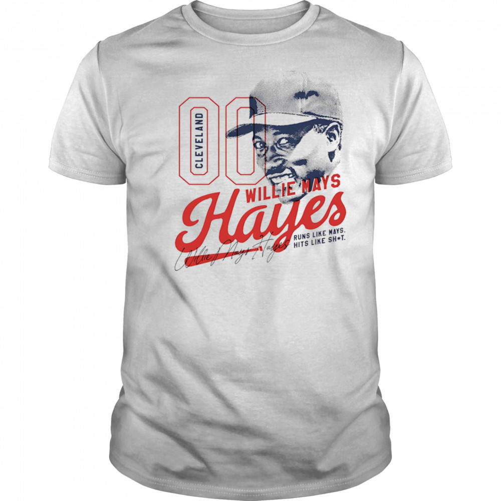 Willie Mays Hayes Tribute shirt