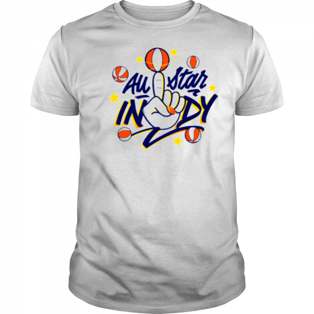 WNBA All Star Indy hand shirt