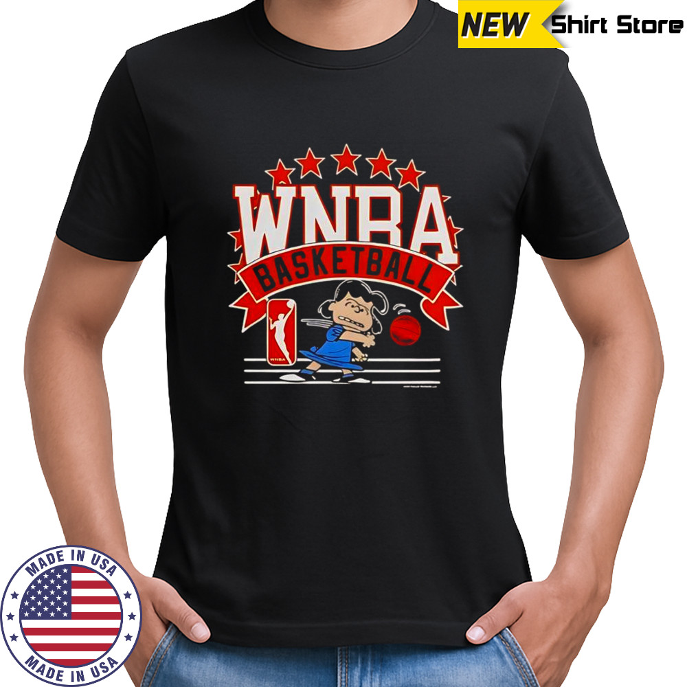 WNBA Basketball Lucy Van Pelt T-Shirt