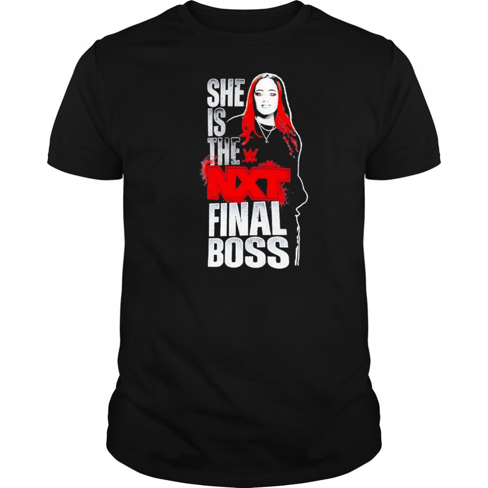 Wrestling Ava She Is The Nxt Final Boss Shirt