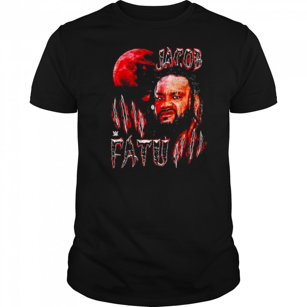 WWE Jacob Fatu Wolf Moon retro shirt