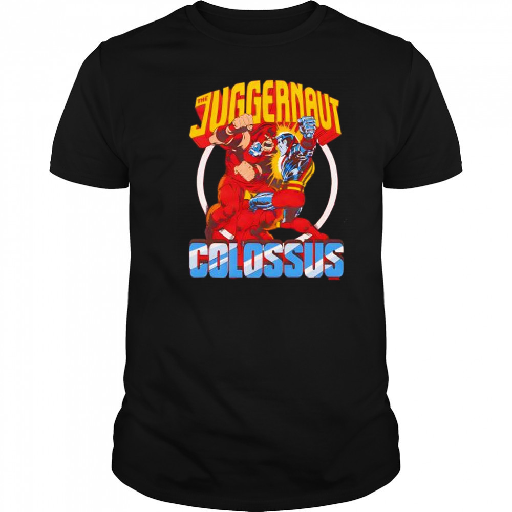X Men Juggernaut Vs Colossus shirt