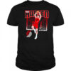 Yang Hansen Portland Trail Blazers Shattered basketball shirt